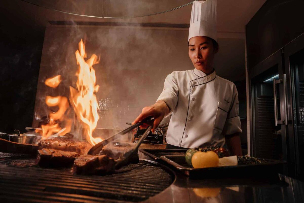 Restaurant table Wagyu Steak House