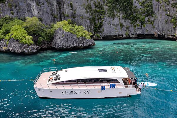 Phi Phi by speed catamaran