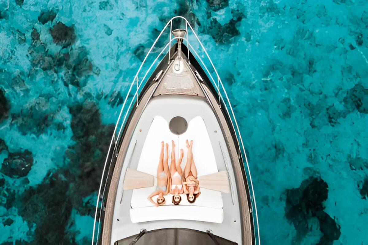 Phi Phi on the yacht HYPE