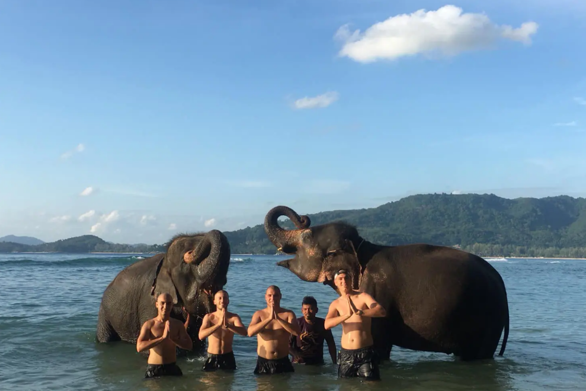 Elephant camp Kamala