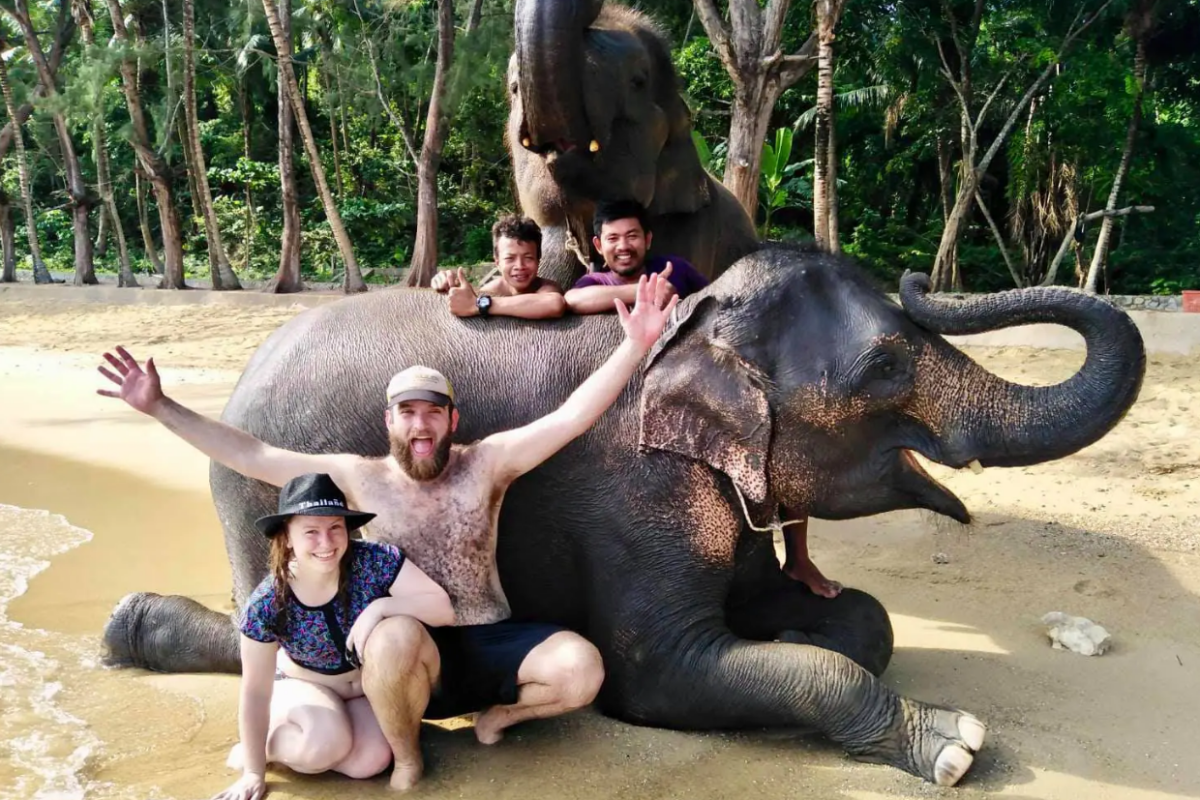 Elephant camp Kamala