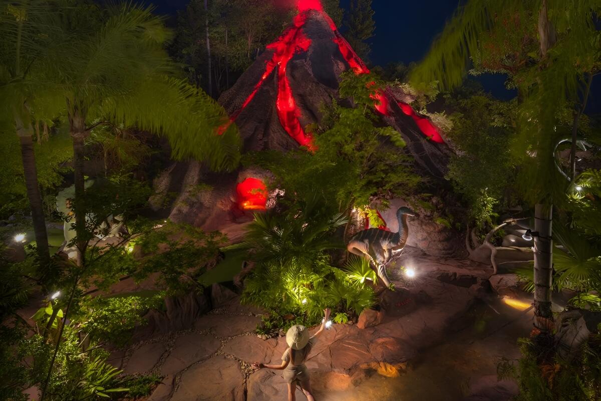 Dino Park + Play Mini Golf