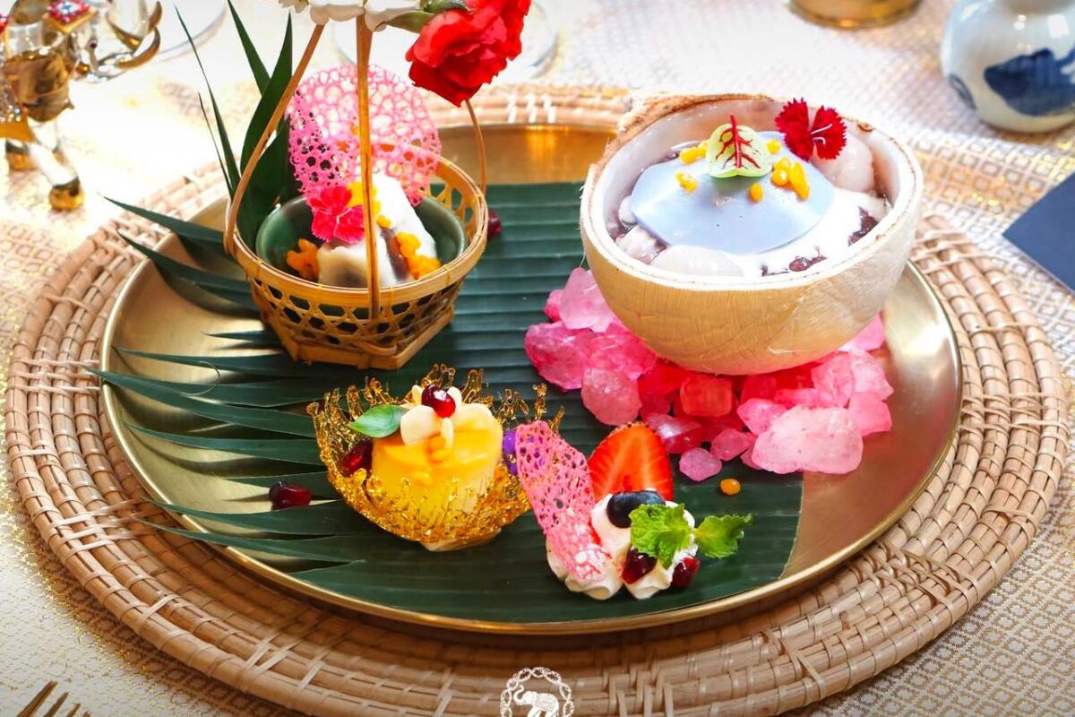 Restaurant table Blue Elephant Phuket