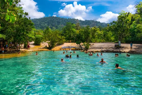 Тайны Краби – экскурсия к Изумрудному озеру, источникам и Храму Тигра