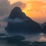 Рассвет на Самет Нангше - смотровая с видом на залив Пханг Нга