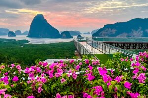 Рассвет на Самет Нангше - смотровая с видом на залив Пханг Нга