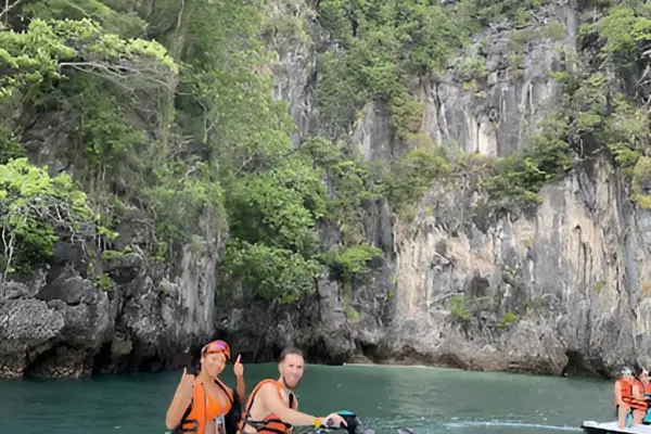 Тур на гидроциклах Jet Ski club – 9 локаций (старт с пирса на юге Пхукета)