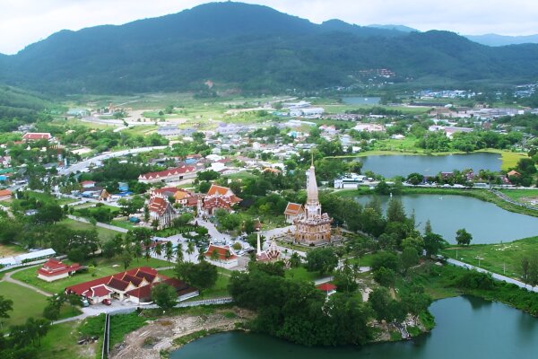 Полёт на вертолёте над Пхукетом – панорамные виды острова и Андаманского моря