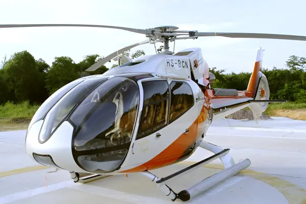 Полёт на вертолёте над Пхукетом – панорамные виды острова и Андаманского моря