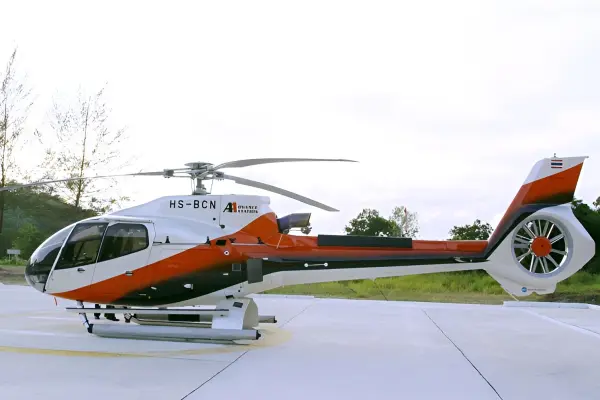 Полёт на вертолёте над Пхукетом – панорамные виды острова и Андаманского моря