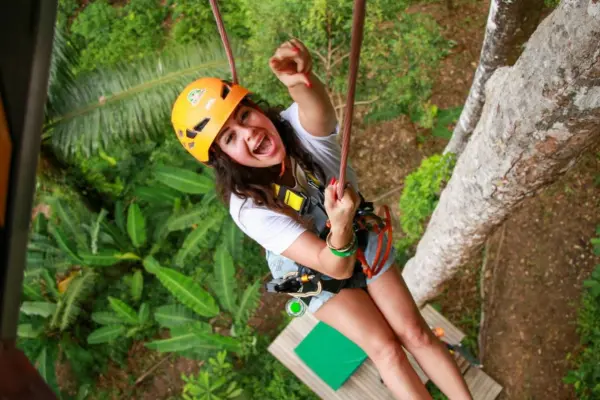 Фотография экскурсии Тарзанка Эраван – полёты на зиплайне в живописных джунглях Пхукета