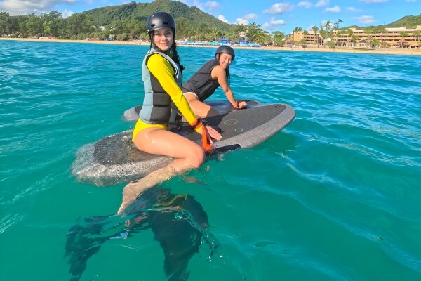 Фойл-серфинг на Пхукете – катание на электро доске с подводным крылом