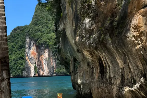 Острова Краби: остров Хонг и закат на песчаной косе