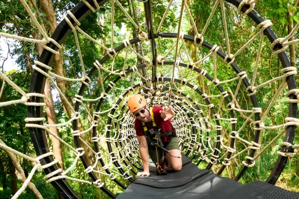 Скай Рок - экстрим-парк над джунглями Као Лака