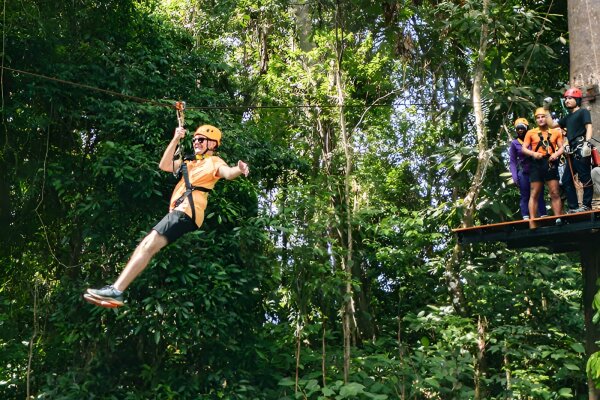 Скай Рок - экстрим-парк над джунглями Као Лака