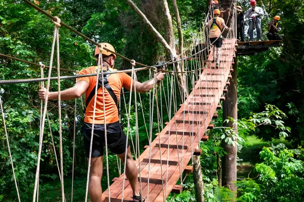 Скай Рок - экстрим-парк над джунглями Као Лака