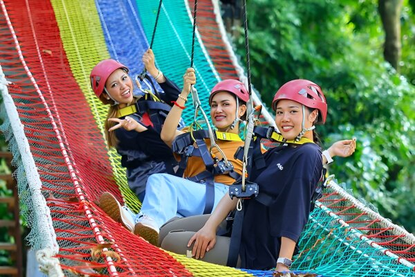 Скай Рок - экстрим-парк над джунглями Као Лака