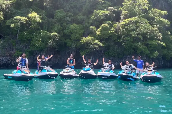 Тур на гидроциклах Ratsada Jet Ski - 7 островов (старт с пирса Сирей)