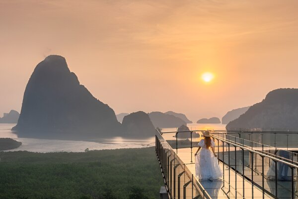 Сияние Андамана - сияющий планктон, каноэ на закате и панорамы Пханг Нга