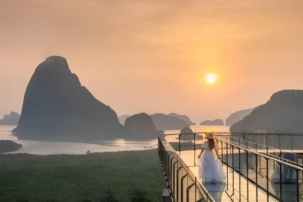 Сияние Андамана - сияющий планктон, каноэ на закате и панорамы Пханг Нга