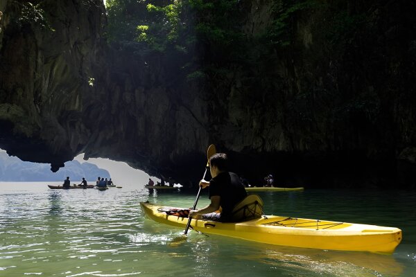 Сияние Андамана - сияющий планктон, каноэ на закате и панорамы Пханг Нга