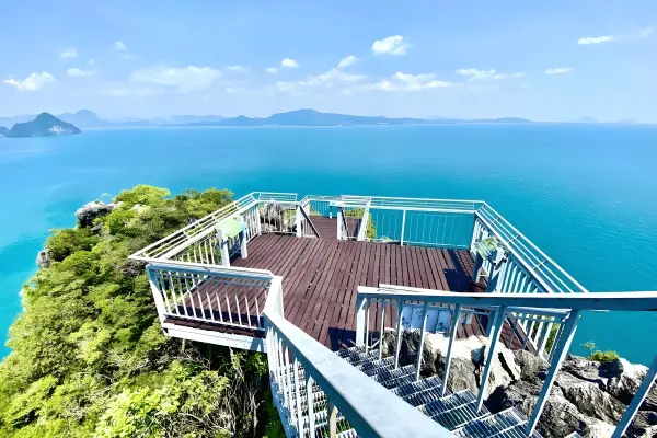 Хонг из Краби - панорамный вид, Секретная лагуна и песчаная коса