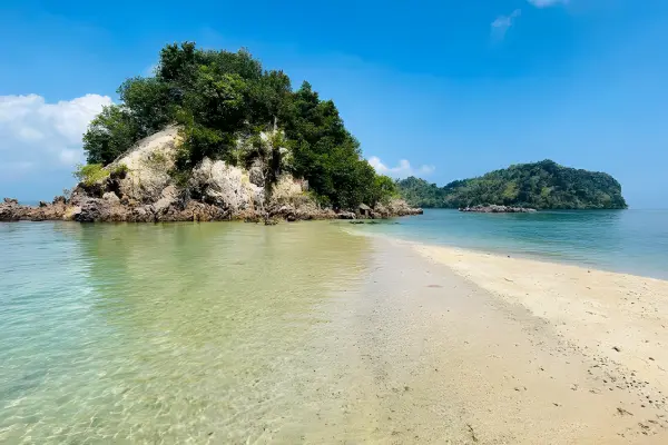 Хонг из Краби - панорамный вид, Секретная лагуна и песчаная коса