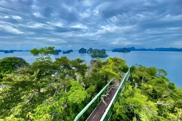 Хонг из Краби - панорамный вид, Секретная лагуна и песчаная коса