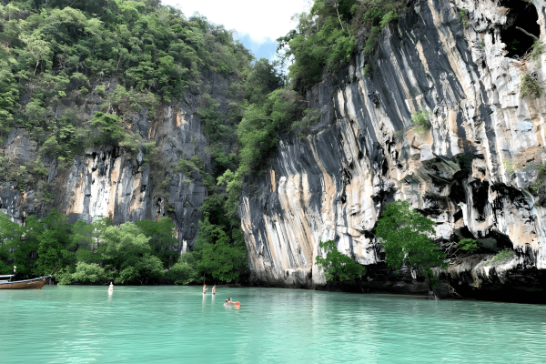 Хонг из Краби - панорамный вид, Секретная лагуна и песчаная коса