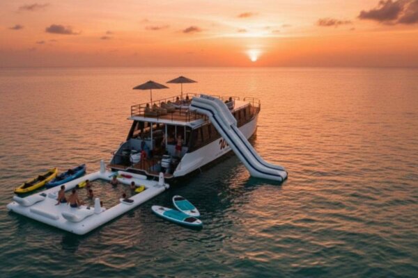 Пхукет: Пхи-Пхи — катамаран, пляжный клуб и закат