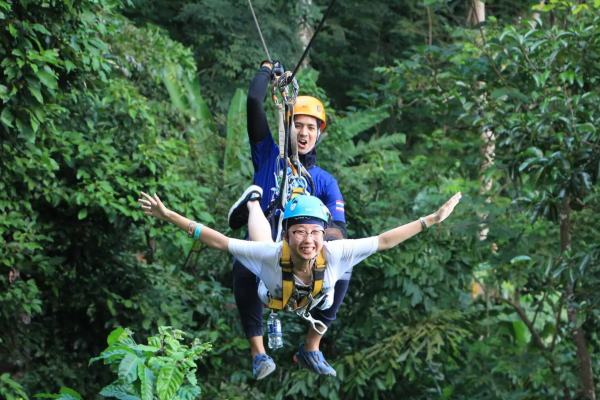 Полёт Ханумана на Пхукете – зиплайн-приключение в джунглях
