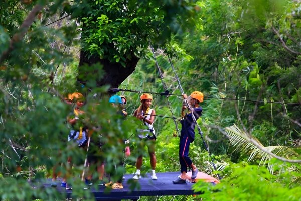 Мир Ханумана на Пхукете – полёты на зиплайнах с видами на остров и море