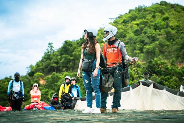 Нячанг: полет на параплане над горами