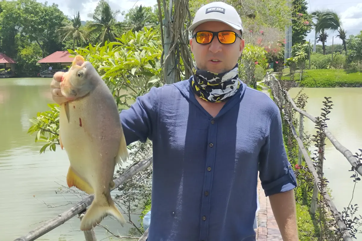 Озерная рыбалка в Нячанге