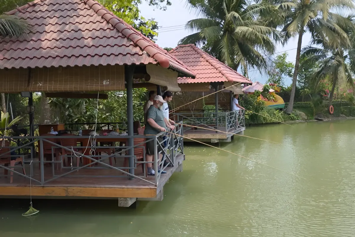 Озерная рыбалка в Нячанге