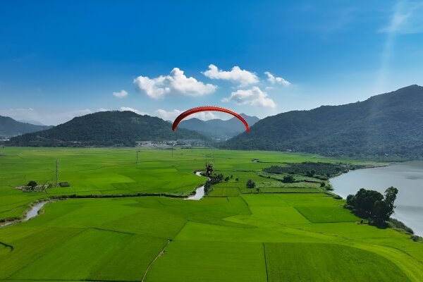 Нячанг: полет на парамоторе с GoPro