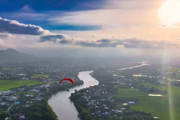 Нячанг: полет на парамоторе с GoPro